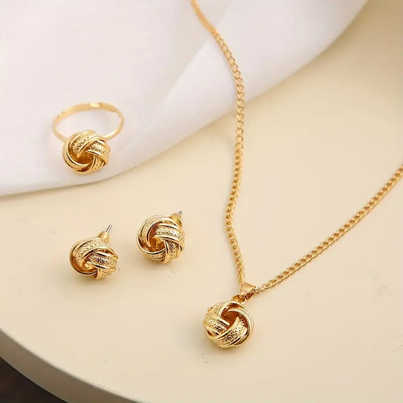 4pcs Boho Chic Jewelry Set