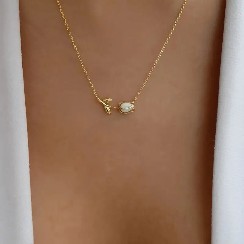 Elegant Tulip Pendant