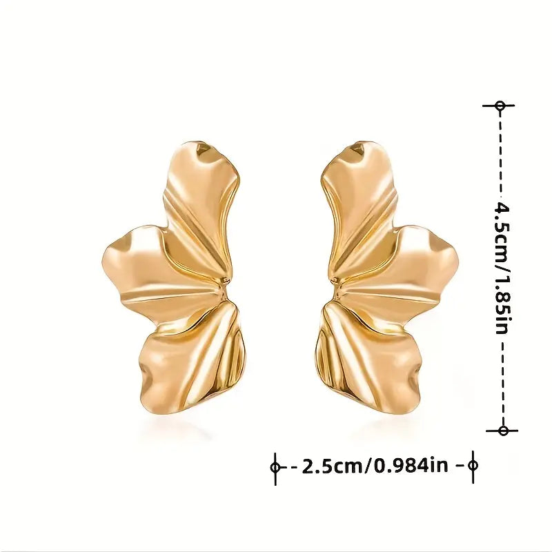 Exquisite Floral Chic Stud Earrings