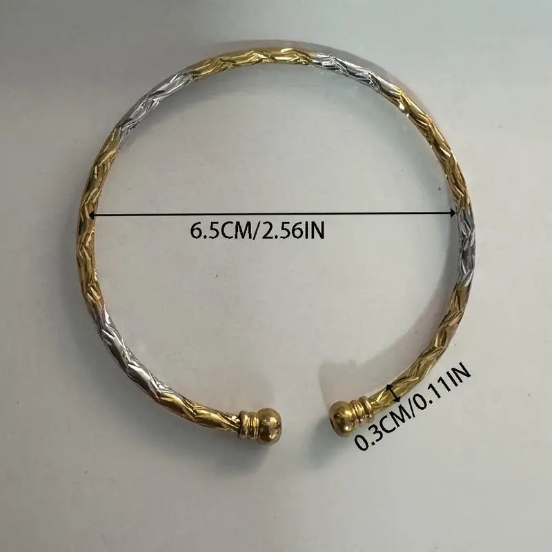 Stylish Punk Open Bangle